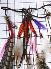 Tassels Feather Wooden Bead Headwear